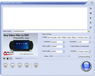 Apollo  PSP Video Converter screenshot